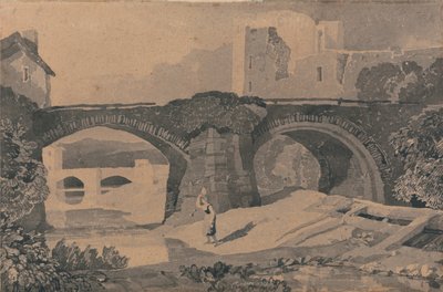 Brecon Bridge, Yorkshire von John Sell Cotman